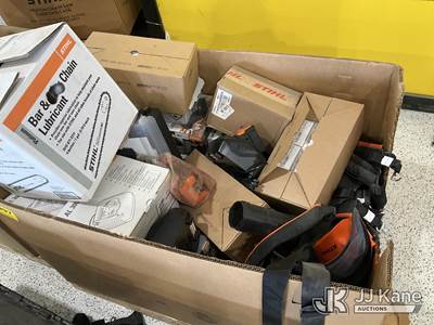 Pallet w/ Misc. Stihl Parts