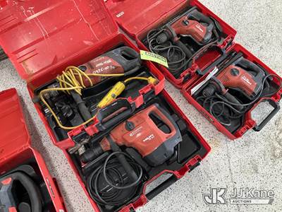 4 Hilti Hammer Drills