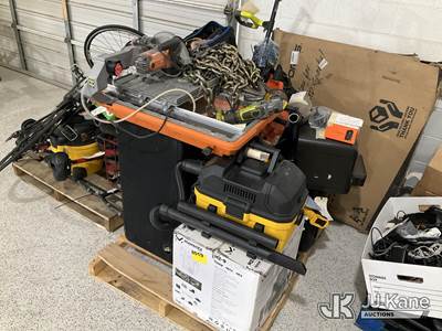 Pallet w/ Police Evidence