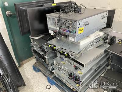 3 Pallets w/ Computer Equipment