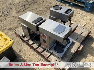 1 Pallet of 3 Raeger Coffee Makers (Condition Unknown)