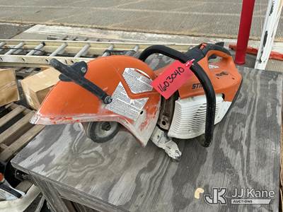 Stihl TS420 Concrete Saw, Used, Does Not Start (No Pull Cord)