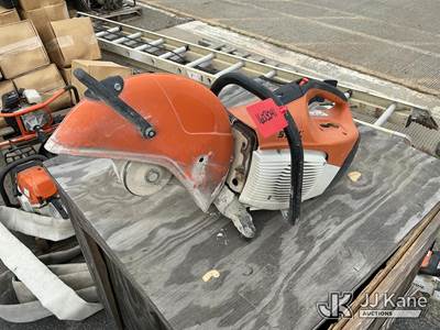 Stihl TS420 Concrete Saw, Used, Cranks, Does Not Run