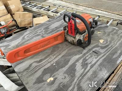 Used Stihl MS180 Chainsaw, Cranks Does Not Start, No Chain
