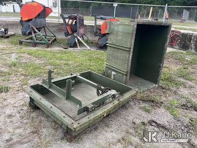 Used Military Engine Container (Empty), S/N 12338064
