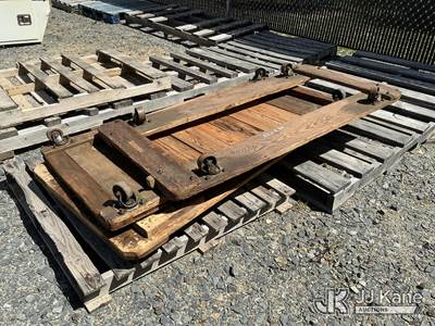 (3) 62in X 30in Roll Kart (Used )