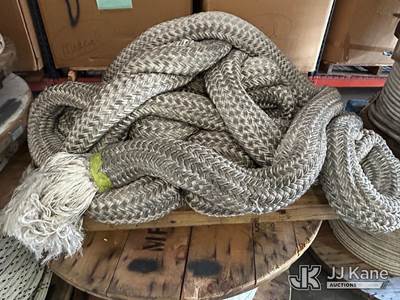 Lot of Nylon Rope Approximately 10 Inch Diameter by 141 Foot Length