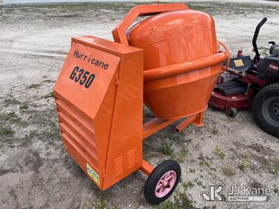 Hurricane G350 Concrete Mixer, 12 Cu Ft Steel Drum