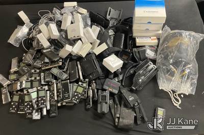 Used Wires, Gas Mask, Audio Recorder