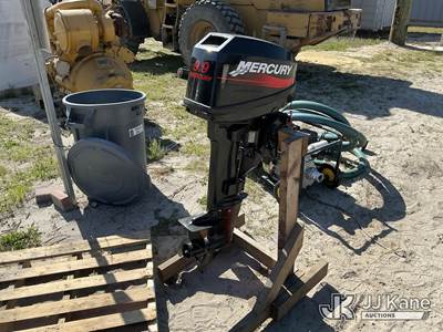 Mercury 9.9HP Gas Outboard Motor, S/N 0T809019 (Not Running)