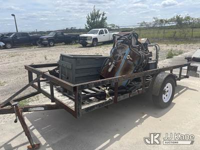Trailer and assorted equipment (No Title) (Not Road Worthy) (Seller States: Poor Condition)