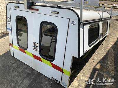 Used Truck Bed Camper Shell 7' x 5'1.5" for 2016 Chevy Short Bed