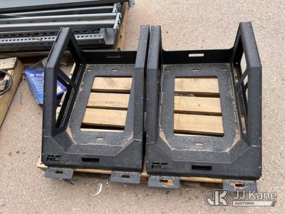 (2) Rough Country Tire Racks