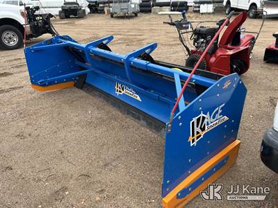 2023 SnowKage SF Series SK2011-96-120 9' Snow Pucher Skid Steer Attachment