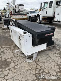 Used Fuel Tank with Pump & Hose and (3) Tool Boxes