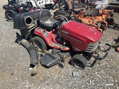 Sears Craftsman DLT 2000 48IN Gas Riding Mower with Bagger Attachment