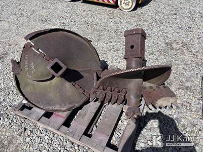 (3) Rock Auger Bits