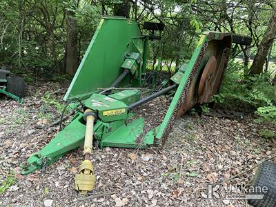 John Deere HX15 Batwing Mower (Damaged Gearbox) (Buyer Must Load)
