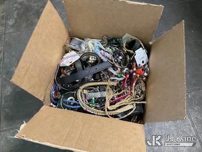 Box w/ Watches & Jewelry