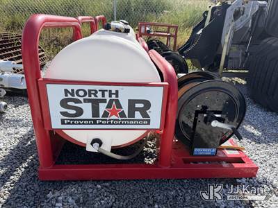 North Star 55 Gallon Skid Mount Sprayer with Honda Gas Engine