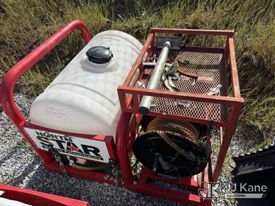 New North Star 55 Gallon Skid Mount Sprayer with Honda Gas Engine