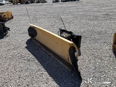 Fisher 8 FT Skid Steer Snow Plow