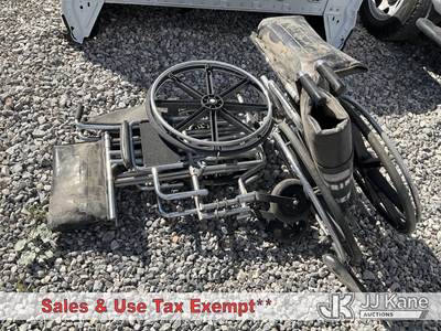(2) Wheel Chairs NOTE: This unit is being sold AS IS/WHERE IS via Timed Auction and is located in Las Vegas