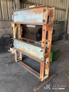 OTC 100 Ton Hydraulic Shop Press, S/N 11129
