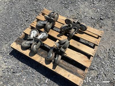 Used (4) Sets of 4 4IN Caster Wheels