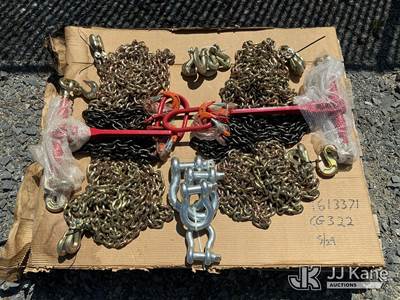 5/16" Grade 70/80 Chains, Ratchet Binders, Chain Slings, Hooks & D-Ring Shackles