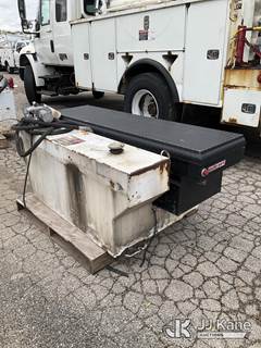 Used Fuel Tank with Pump & Hose and Tool Box