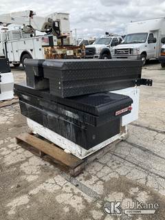 Used Fuel Tank and (3) Tool Boxes