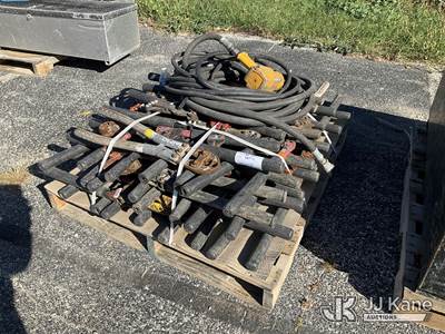 Used Hydraulic Impact with Hose and Multiple Cutters