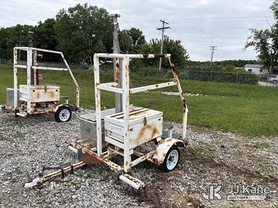 Used Surveillance Camera Cart