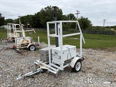 Surveillance camera cart (No Title) (Certificate Of Origin) (Unknown Operating Condition) (Corrosion)