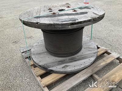 Used Spool of Wire Rope