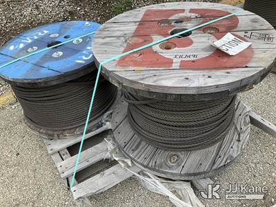 2 Spools of Wire Rope