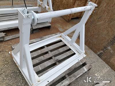 Used Wire Reel Holder, 45 in Diameter