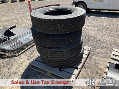 1 Pallet - Tires - Michelin X Multi 11R 22.5 (Used)