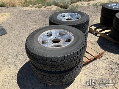 Pallet of 4 Wheels & Toyo Open Country LT275/70R18 Tires, 18 Inch