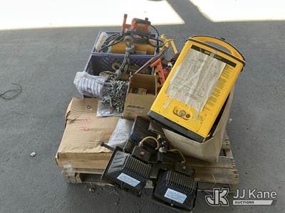 (1 Pallet) Used Tools, Chains, Lights & Equipment