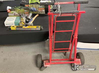 Used Tents, Tape Measure, Beam Level, Dolly