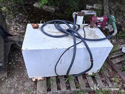 Used 100 Gallon Fuel Cell with Transfer Pump