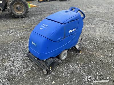 Clarke Focus 2 CYL28 Floor Cleaning Machine, S/N 4000109962