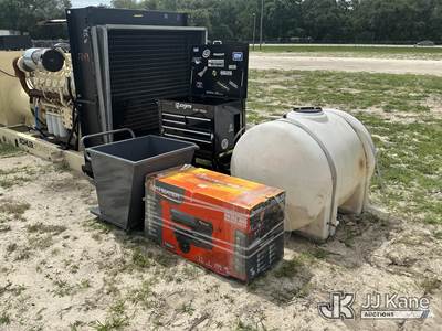 Water Tank, Hopper, Diesel Heater and Tool Box