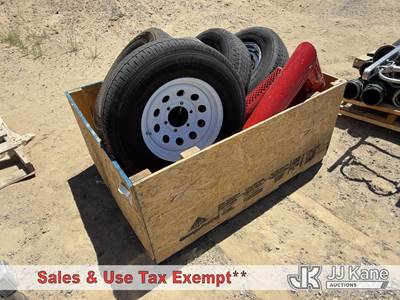 1 Pallet Tires and Hose Fittings (Used)