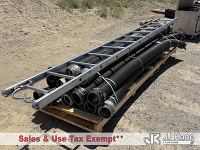 1 Pallet of 5" Suction Lines and Ladder