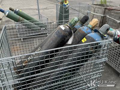 Lot of 5 Used Welding Tanks