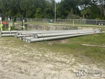 (17) Metal Street Light Poles