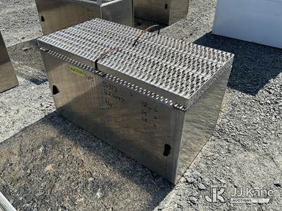 Qty (5) Aluminum Tool Box 48in L x 25in W x 28in H (New/Unused )